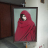 Painting "Woman in Red"