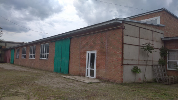 Production and warehouse complex with a store